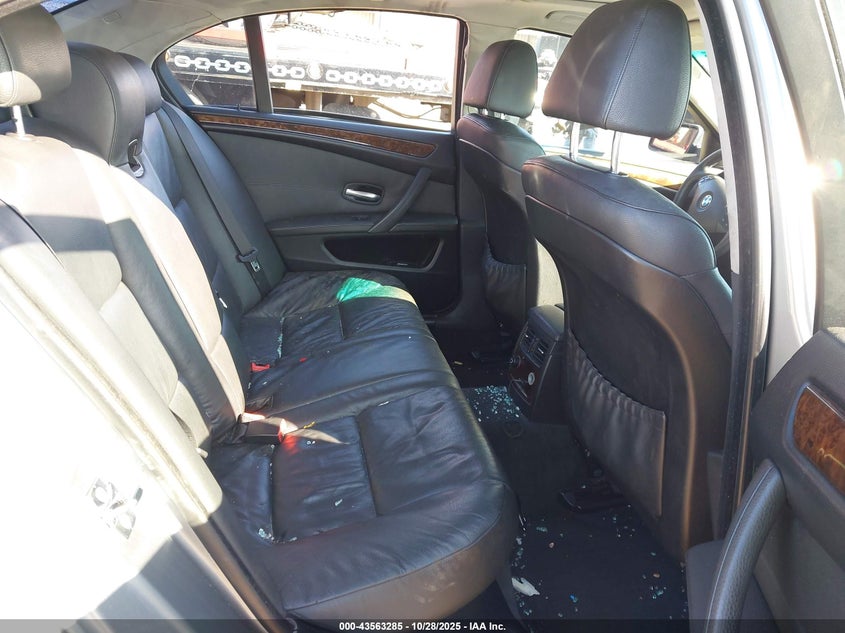 2008 BMW 528I VIN: WBANU53508CT01597 Lot: 43563285