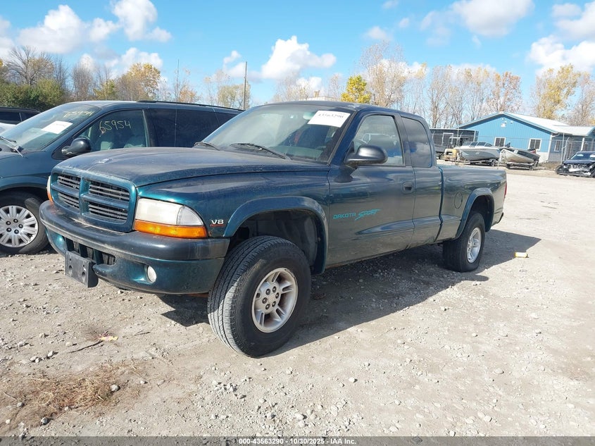 1B7GG22YXWS640111 1998 DODGE DAKOTA photo no. 2