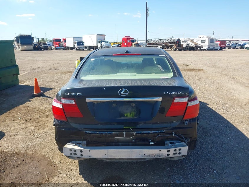 2007 Lexus Ls 460 L VIN: JTHGL46F675005286 Lot: 43563297