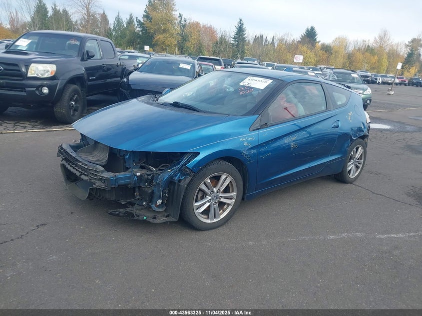 Vin: jhmzf1c61bs009016, lot: 44058366, honda cr-z ex 20112