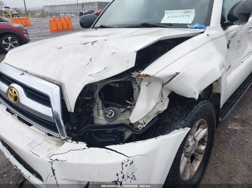 2006 Toyota 4Runner Sr5 V6 VIN: JTEBU14R768069527 Lot: 43563371