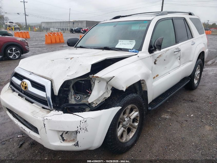 2006 Toyota 4Runner Sr5 V6 VIN: JTEBU14R768069527 Lot: 43563371