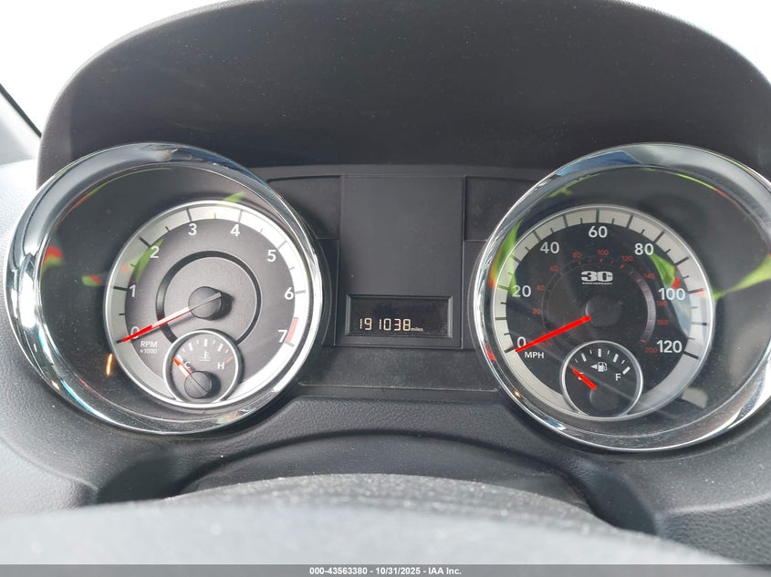 2014 Dodge Grand Caravan Sxt 30Th Anniversary VIN: 2C4RDGCG2ER267988 Lot: 43563380