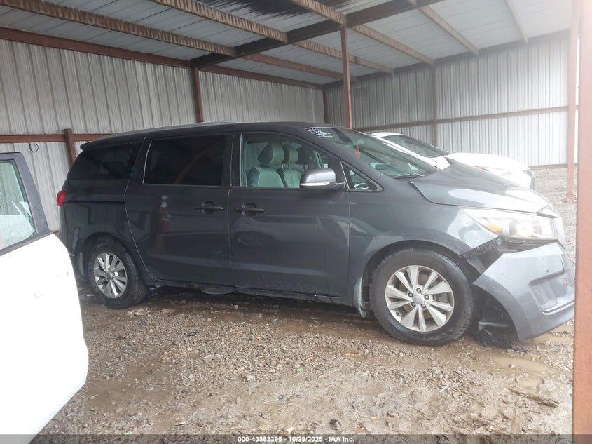 2017 Kia Sedona Lx VIN: KNDMB5C12H6324489 Lot: 43563396