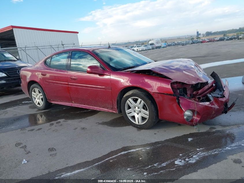 2005 Pontiac Grand Prix Gt VIN: 2G2WS522551349459 Lot: 43563430