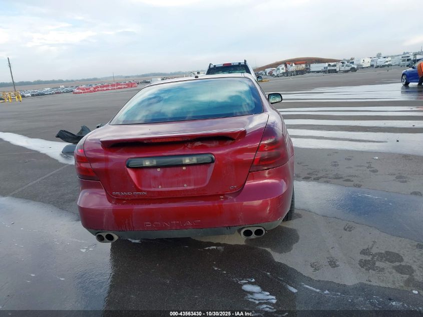 2005 Pontiac Grand Prix Gt VIN: 2G2WS522551349459 Lot: 43563430