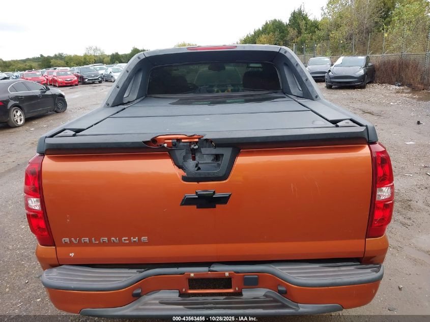 2008 Chevrolet Avalanche 1500 Ls VIN: 3GNEC12J98G282534 Lot: 43563456