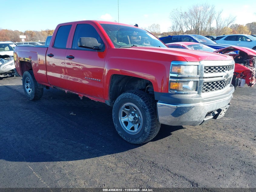 2014 CHEVROLET SILVERADO 1500 WORK TRUCK 2WT - 1GCVKPEH5EZ184099