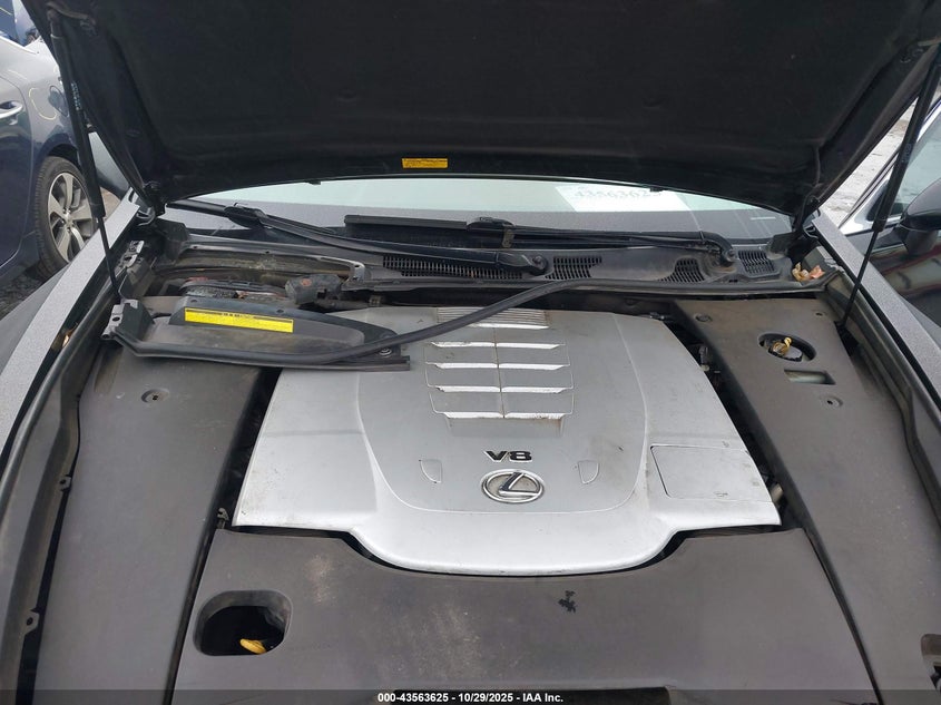 2008 Lexus Ls 460 VIN: JTHBL46F085073093 Lot: 43563625