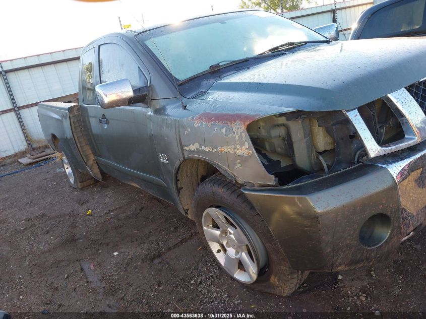 2004 Nissan Titan Se VIN: 1N6AA06B74N501886 Lot: 43563638