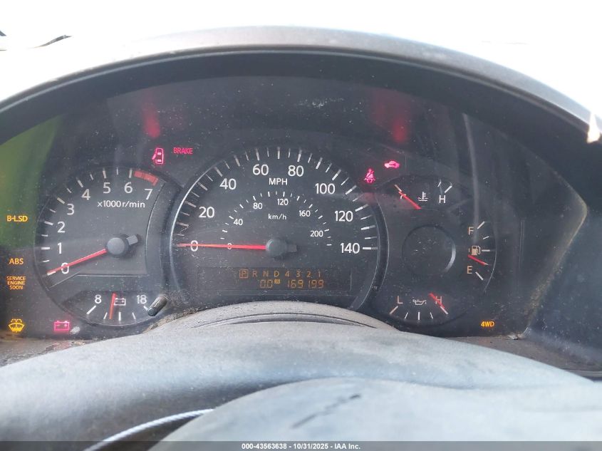 2004 Nissan Titan Se VIN: 1N6AA06B74N501886 Lot: 43563638