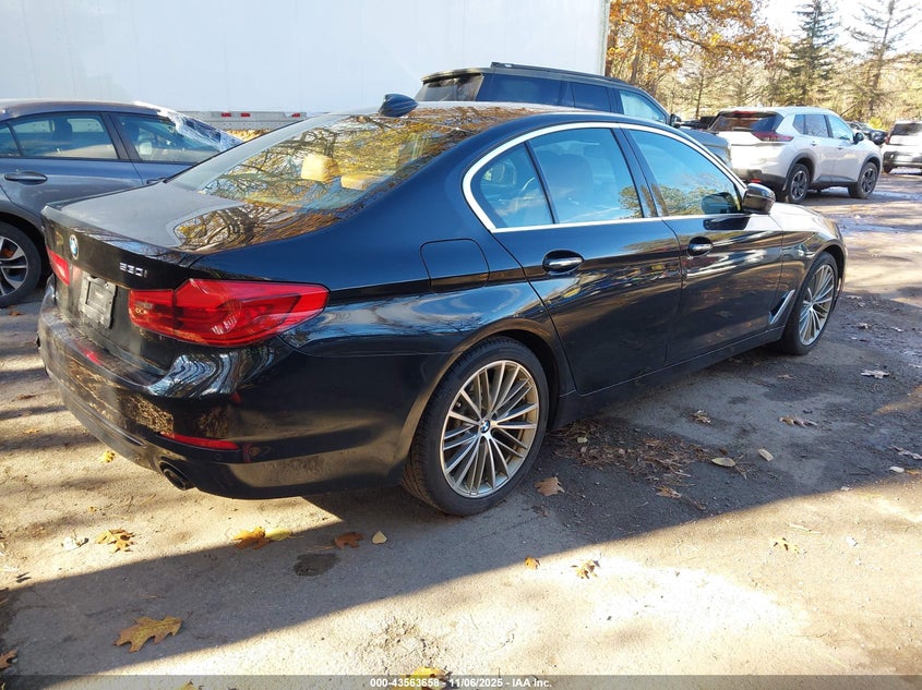 2018 BMW 530I xDrive VIN: WBAJA7C56JWC76814 Lot: 43563658