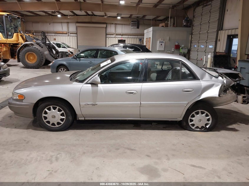 2001 Buick Century Custom VIN: 2G4WS52J511133166 Lot: 43563670