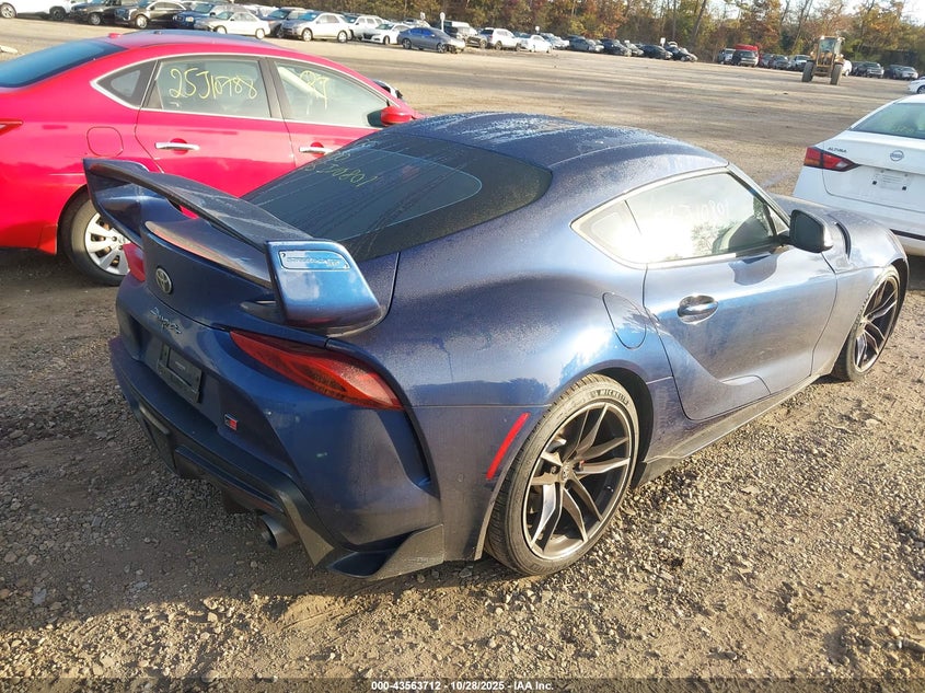 2020 Toyota Gr Supra 3.0 Premium VIN: WZ1DB4C00LW024820 Lot: 43563712