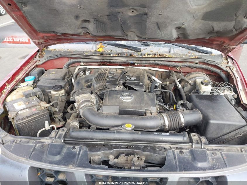 2005 Nissan Xterra S VIN: 5N1AN08W05C629287 Lot: 43563789