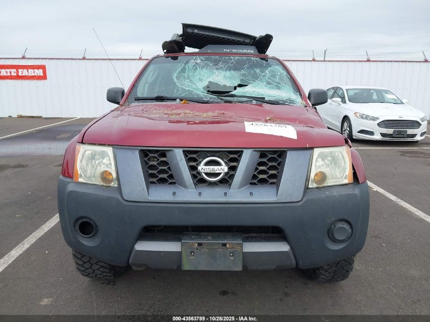 2005 Nissan Xterra S VIN: 5N1AN08W05C629287 Lot: 43563789