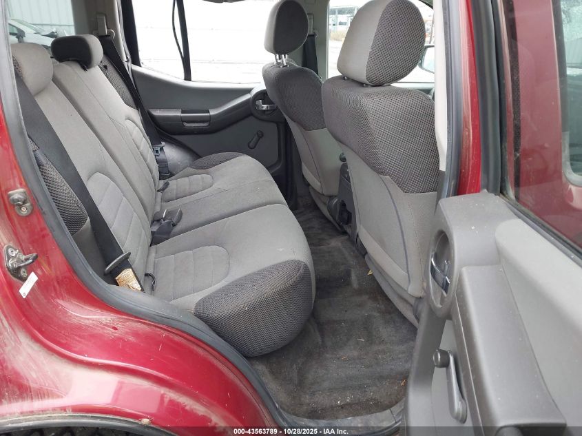 2005 Nissan Xterra S VIN: 5N1AN08W05C629287 Lot: 43563789