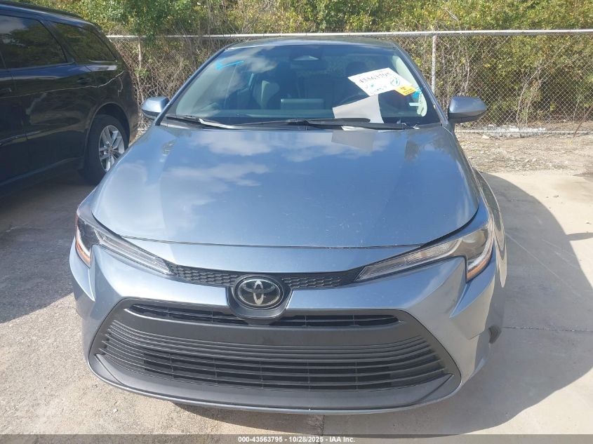 2023 Toyota Corolla Le VIN: 5YFB4MDE8PP075166 Lot: 43563795