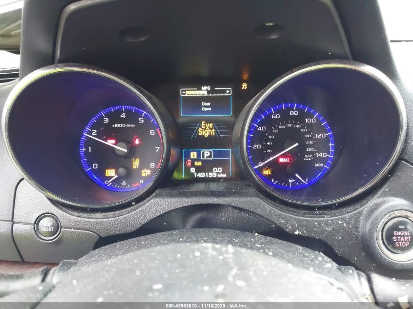 2017 Subaru Outback 2.5I Limited VIN: 4S4BSANCXH3248824 Lot: 43563810