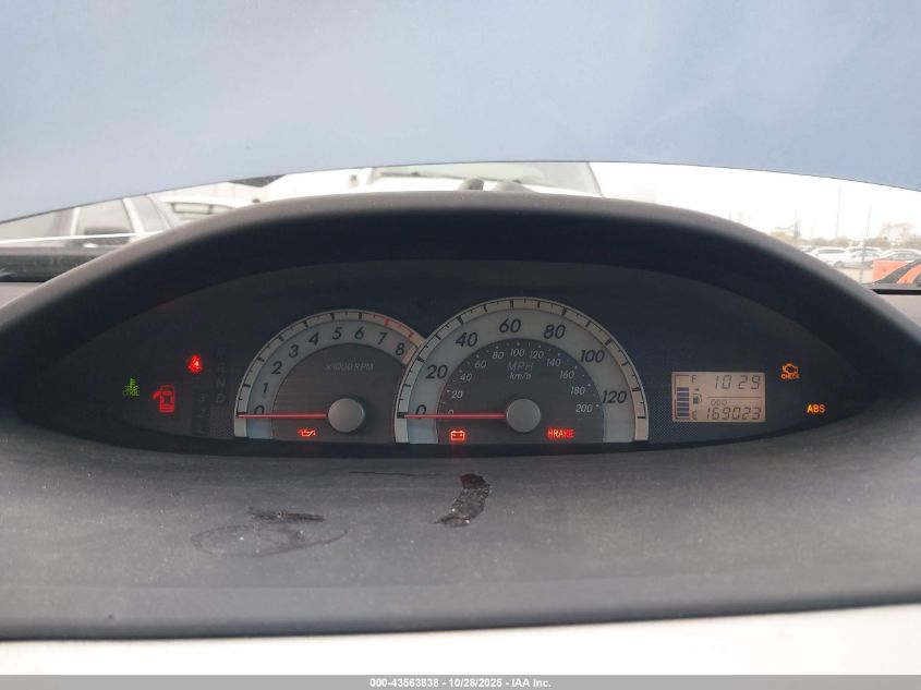 2008 Toyota Yaris VIN: JTDBT903081284296 Lot: 43563838