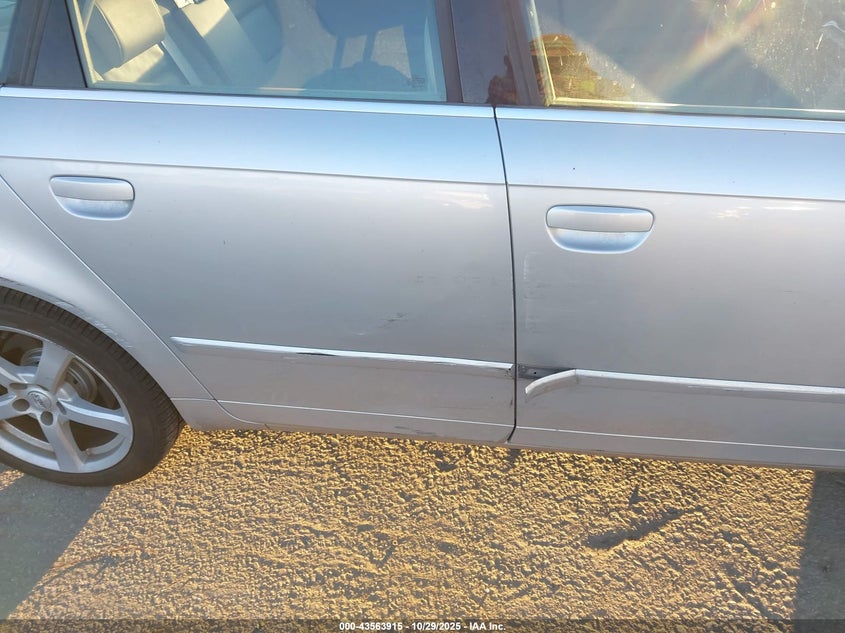 2005 Audi A4 3.2 VIN: WAUDG68E35A502144 Lot: 43563915