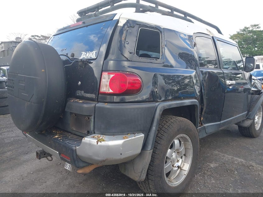 2007 Toyota Fj Cruiser VIN: JTEZU11F270018543 Lot: 43563916