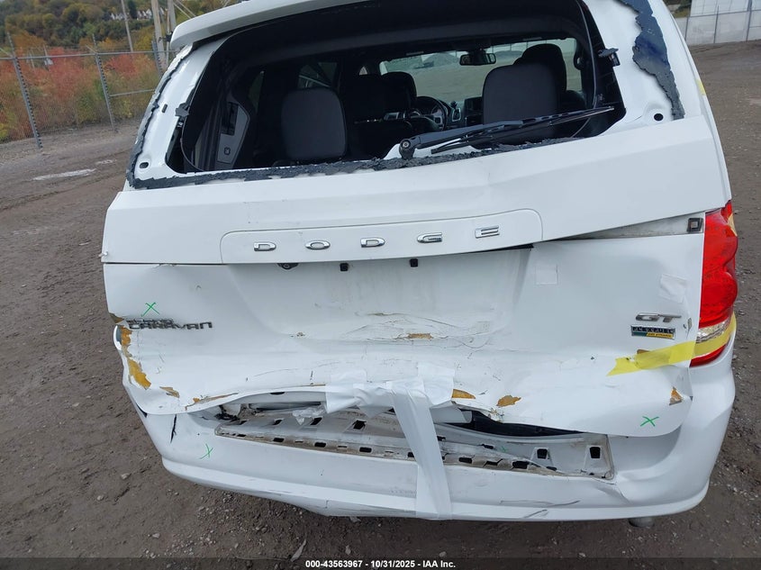 2019 Dodge Grand Caravan Gt VIN: 2C4RDGEG8KR752631 Lot: 43563967