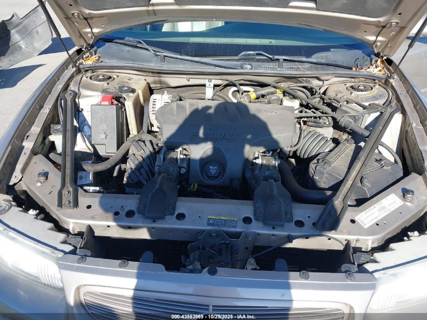 2003 Buick Regal Ls VIN: 2G4WB52K631182890 Lot: 43563969