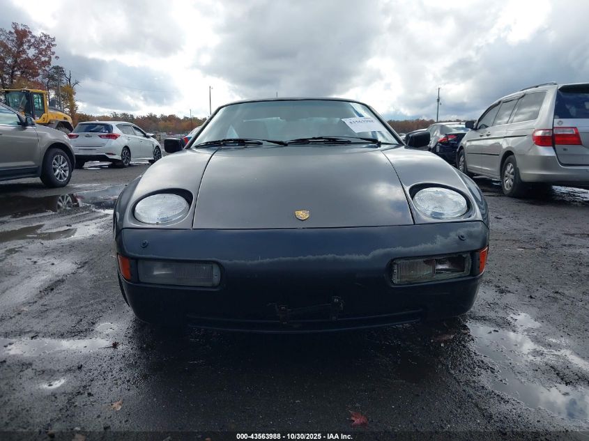 1987 Porsche 928 S VIN: WP0JB0921HS861805 Lot: 43563988