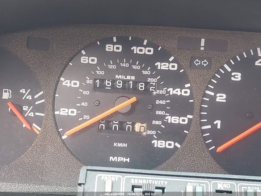 1987 Porsche 928 S VIN: WP0JB0921HS861805 Lot: 43563988