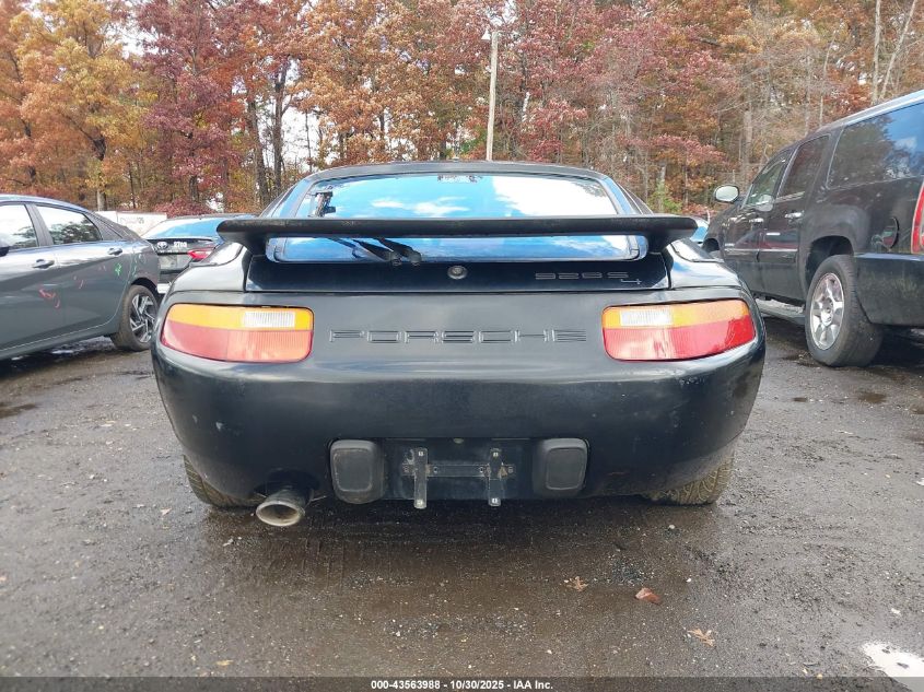 1987 Porsche 928 S VIN: WP0JB0921HS861805 Lot: 43563988