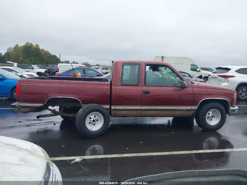 1998 Chevrolet C1500 Fleetside VIN: 2GCEC19M0W1264583 Lot: 43564019