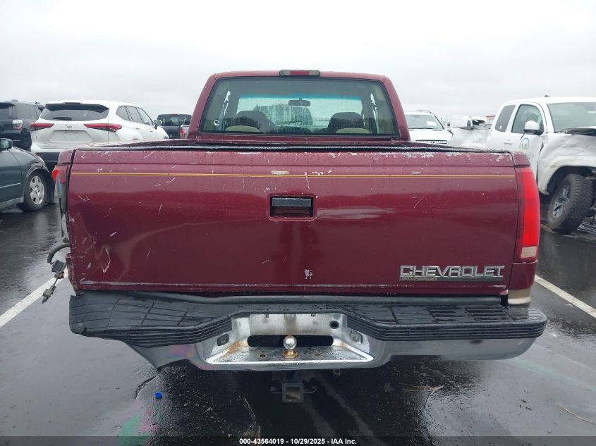 1998 Chevrolet C1500 Fleetside VIN: 2GCEC19M0W1264583 Lot: 43564019