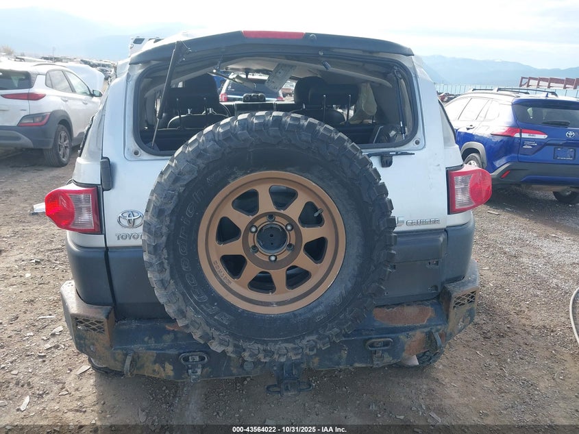 2007 Toyota Fj Cruiser VIN: JTEBU11F170017076 Lot: 43564022