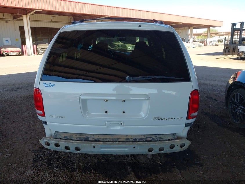 2000 Dodge Grand Caravan Se VIN: 1B4GP44G4YB581993 Lot: 43564036