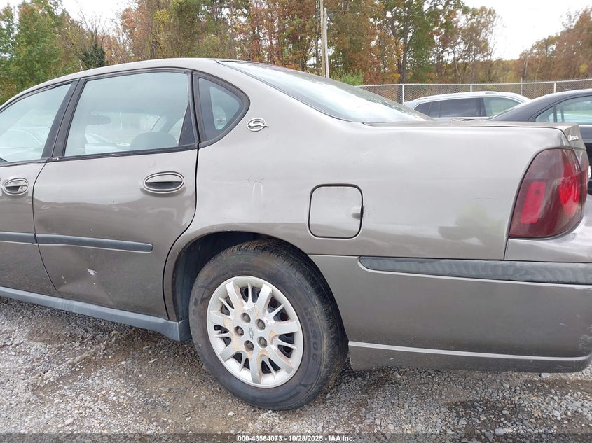 2003 Chevrolet Impala VIN: 2G1WF52E039406300 Lot: 43564073