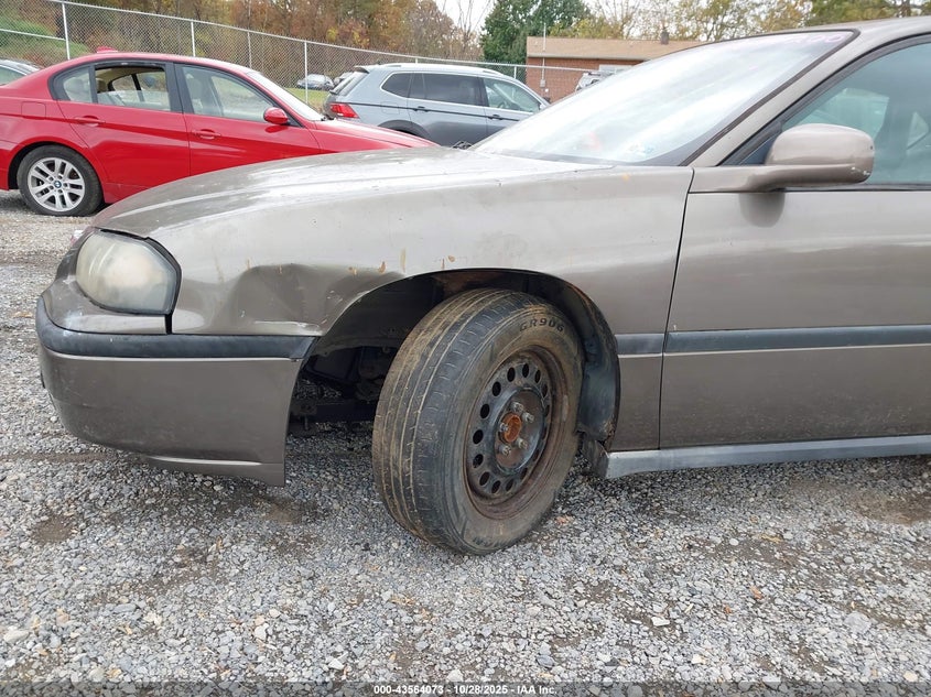 2003 Chevrolet Impala VIN: 2G1WF52E039406300 Lot: 43564073