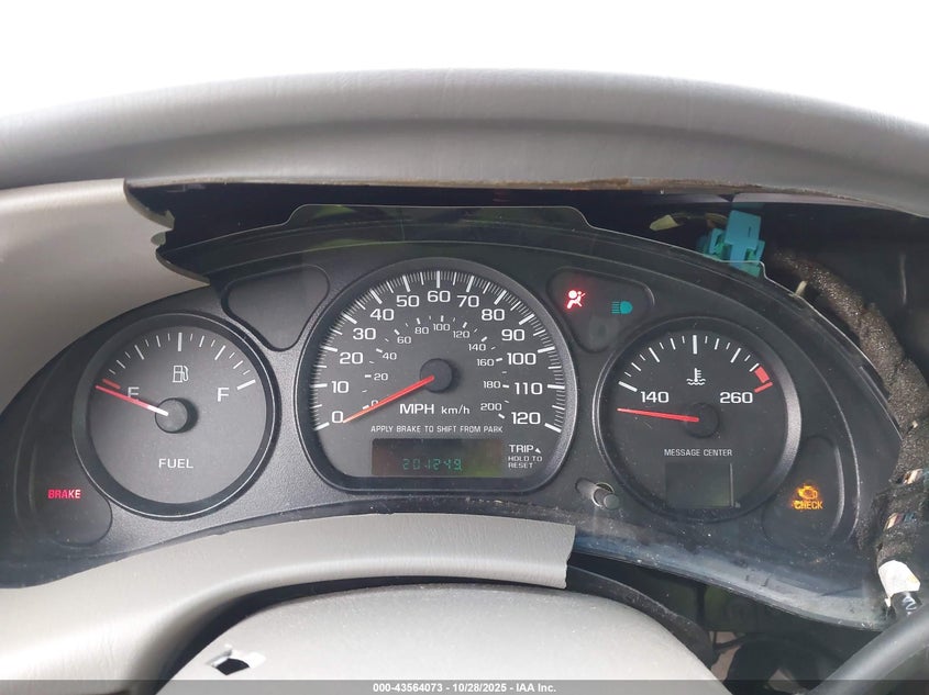 2003 Chevrolet Impala VIN: 2G1WF52E039406300 Lot: 43564073