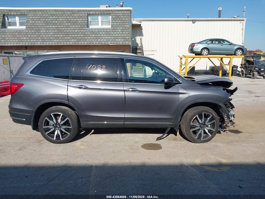 2019 Honda Pilot Touring VIN: 5FNYF6H68KB003391 Lot: 43564088