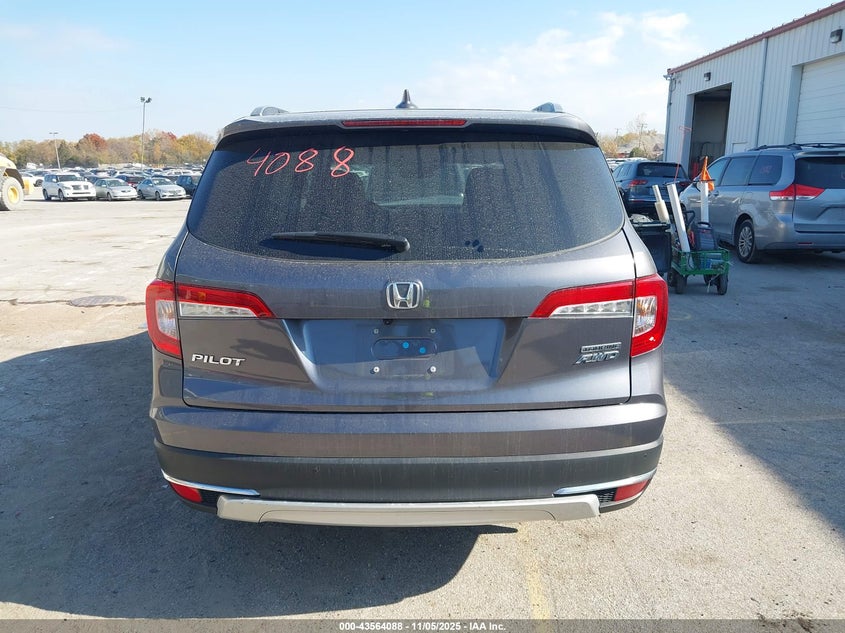 2019 Honda Pilot Touring VIN: 5FNYF6H68KB003391 Lot: 43564088