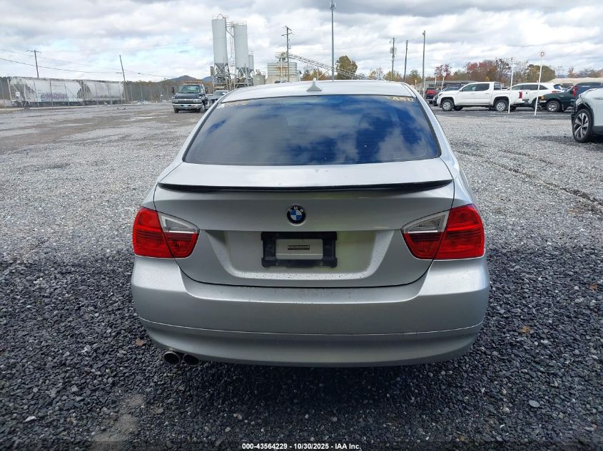 2008 BMW 328I VIN: WBAVA335X8K054866 Lot: 43564229