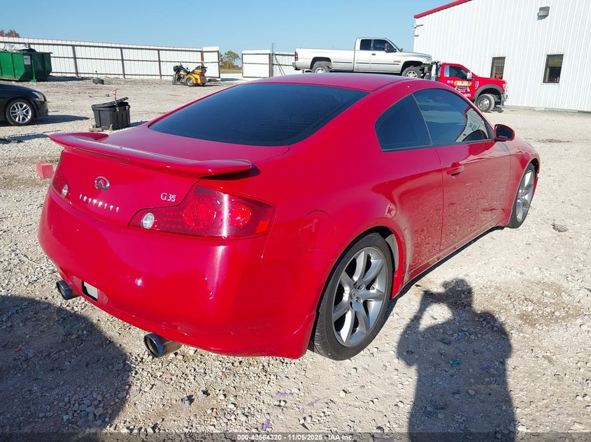 2004 Infiniti G35 VIN: JNKCV54E14M804466 Lot: 43564320