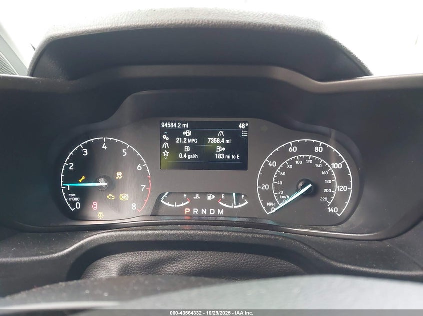 2019 Ford Transit Connect Xl VIN: NM0GS9E20K1425798 Lot: 43564332