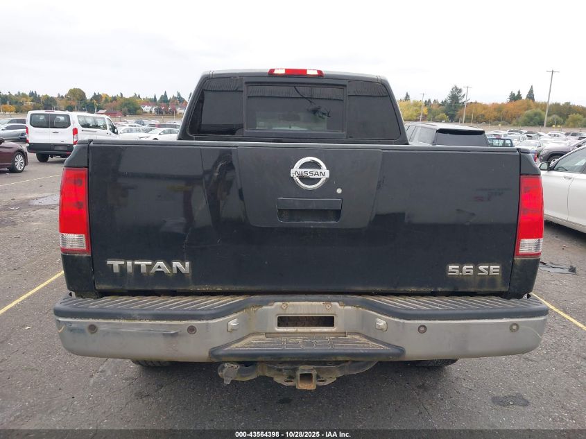2006 Nissan Titan Se VIN: 1N6AA07B46N565675 Lot: 43564398