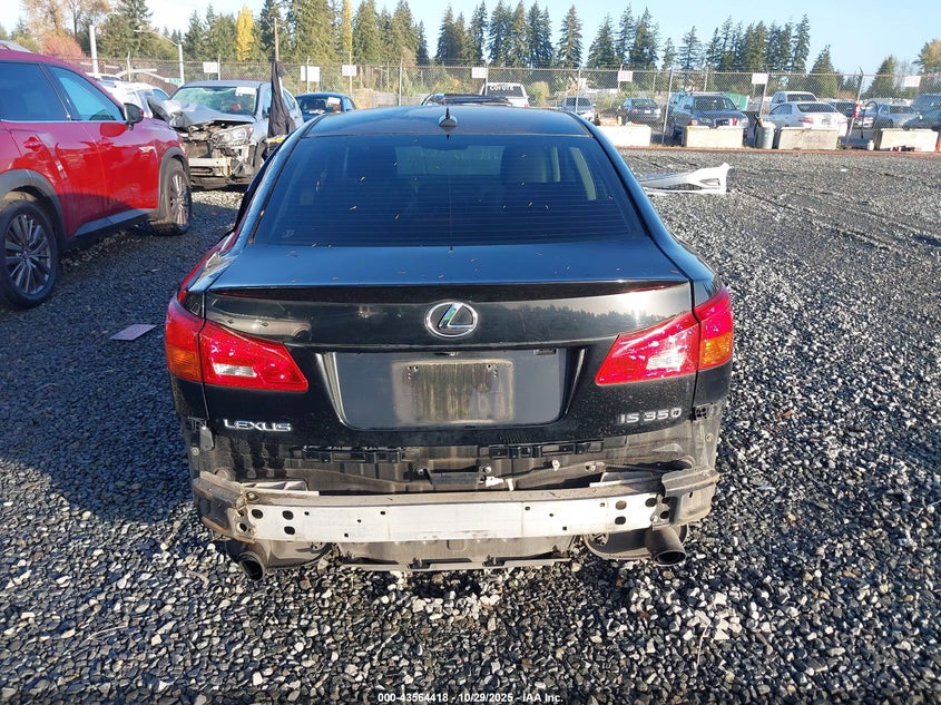 2008 Lexus Is 350 VIN: JTHBE262482013508 Lot: 43564418