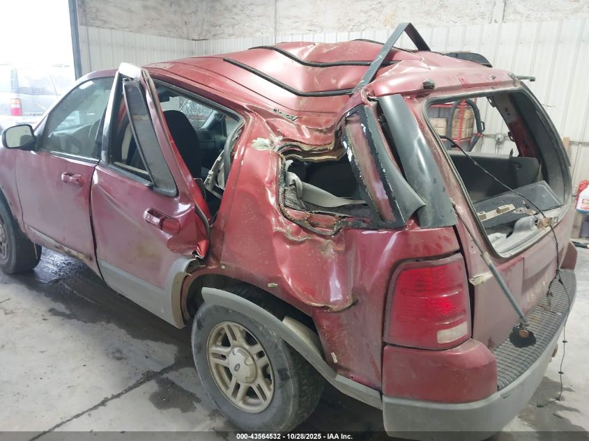 2002 Ford Explorer Xlt VIN: 1FMZU73E12UA04366 Lot: 43564532