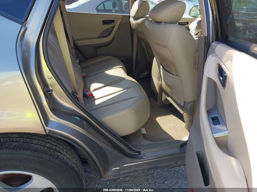 2004 Nissan Murano Sl VIN: JN8AZ08W34W323100 Lot: 43564544