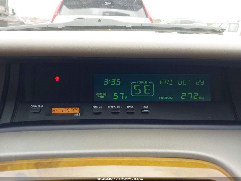 2000 Toyota Avalon Xls VIN: 4T1BF28B1YU013302 Lot: 43564557