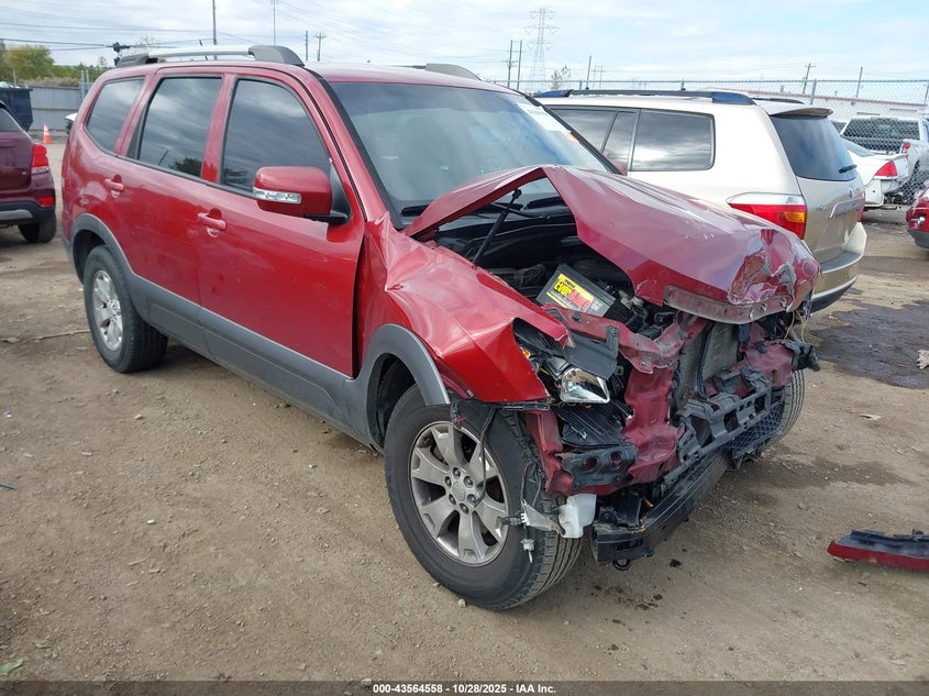 KNDJJ741385008346 2009 Kia Borrego Ex V6 auction photo 1