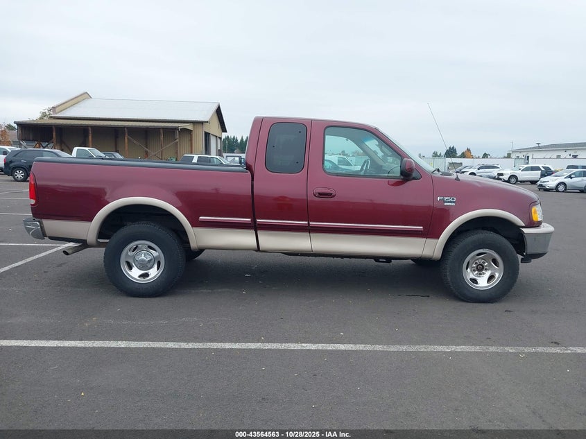 1998 Ford F-150 Lariat/Standard/Xl/Xlt VIN: 2FTZX18W5WCA56728 Lot: 43564563